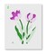 Small Tulip Wall Stencil | 3039A by Designer Stencils | Reusable Art Craft Stencils for Painting |